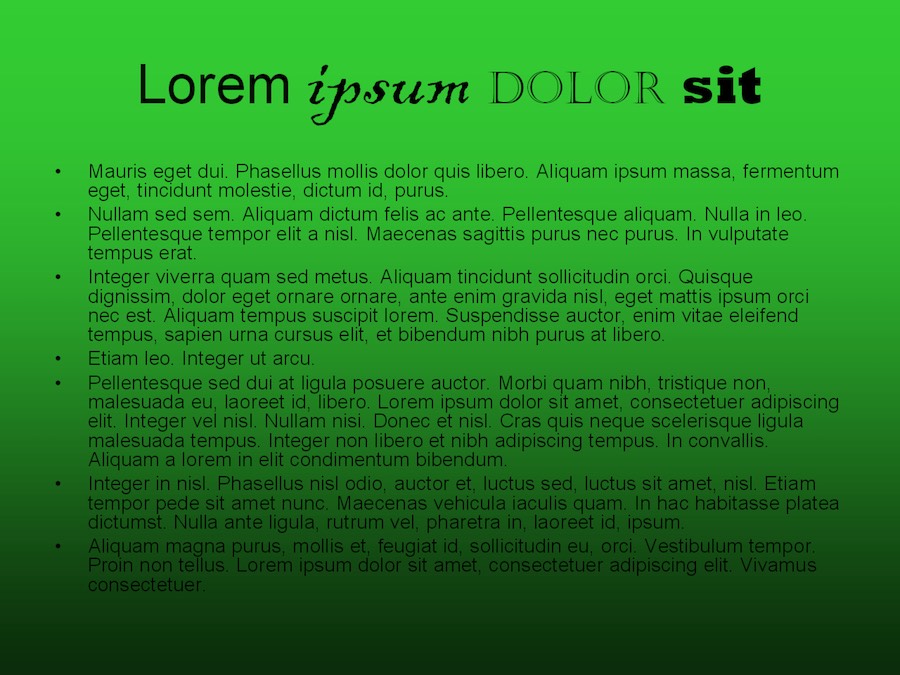 Halb PowerPoint esitlus