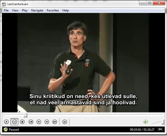 Video näitamine: räägin sulle, kuidas seda paremini teha Video näitamine: räägin sulle, kuidas seda paremini teha